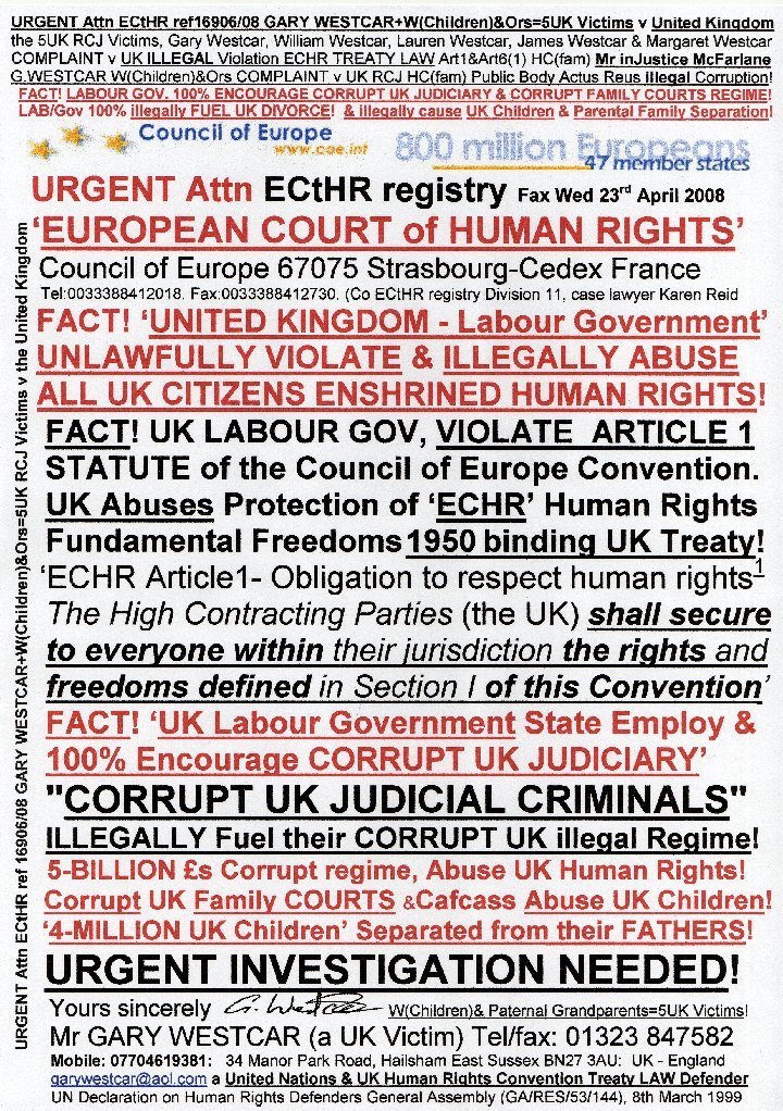 European Courts Of Human Rights