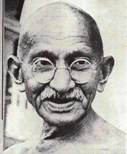 Gandhi Line Drawing