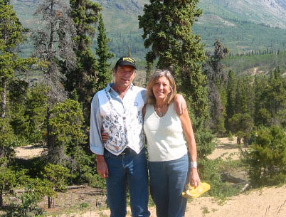Ian and Matty in the Yukon 